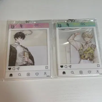 니지산지 사에키 잇테츠 히바치 마나 아크릴 키링 세트