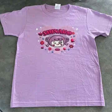 시나코 T셔츠 하라주쿠 캐릭터 140사이즈 퍼플