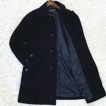 [ 새상품급 ] 바니스뉴욕 캐시미어 혼방 스텐카라 코트 블랙 M