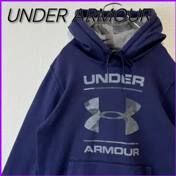 UNDER ARMOUR 언더아머 빅 로고 풀오버 후드티