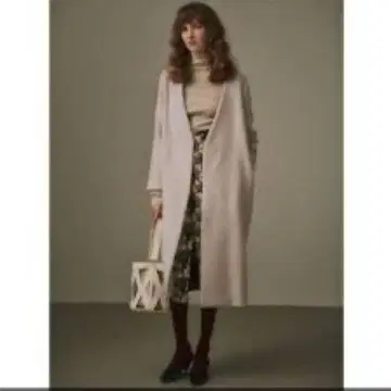 LAGNAMOON 페스카 라무 노카라 롱 코트