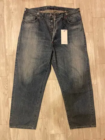 A.PRESSE No.22 Washed Wide Denim 34 23AW