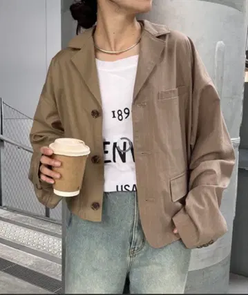 에신타 리메이크 테일러드 자켓 자켓 etsinta