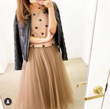 초 레어 누메 로보 볼륨 샤샤 스커트