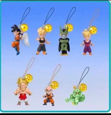 드래곤볼 Z DB 캐릭터 스트랩 4종 전7종 세트 덤 포함