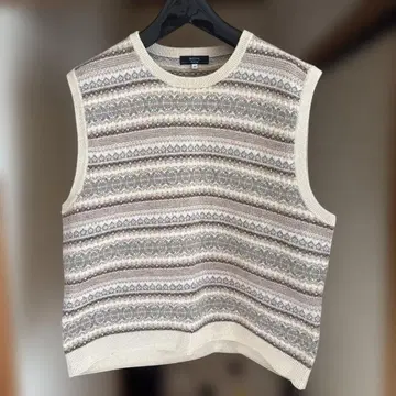 KEITH 니트 베스트 사이즈 44 베이지 계열