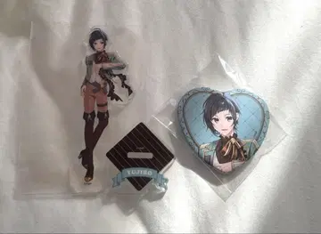 HoneyWorks 훼미리마트 유지로 아크릴 스탠드 캔뱃지