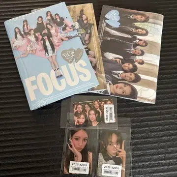 미개봉 새상품 Hearts2Hearts FOCUS 앨범 3종 세트