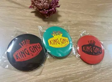 KING GNU 캔뱃지 3개 세트