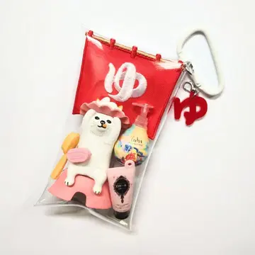 가챠 파우치 샴푸 캣 브라운 미케 노렌