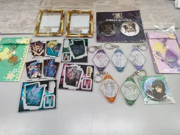 유희왕 아크릴 스탠드 키링 캔뱃지 묶음 판매