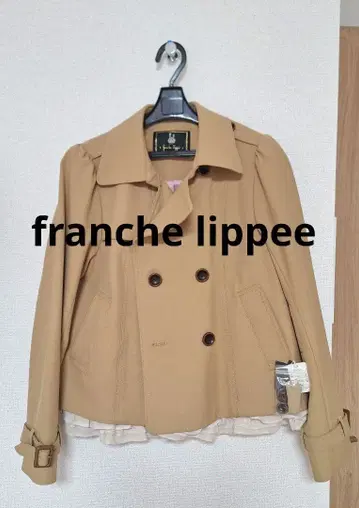 새상품급 택 포함 franche lippee 숏 트렌치코트