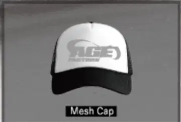 Age Factory 메쉬 캡 화이트