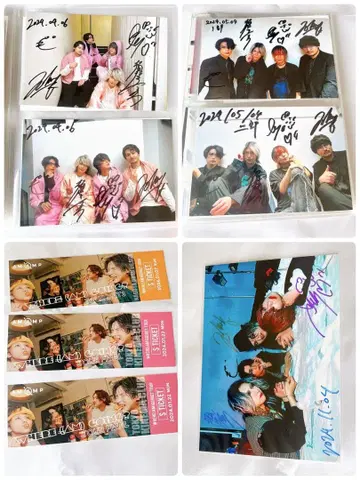 AmAmp 엽서 티켓 카드