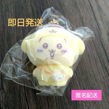 치이카와 x 산리오 시크릿 플로키 마스코트 토끼 x 폼폼푸딩