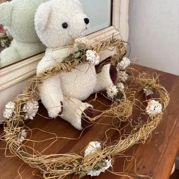 핑크하우스 코사지 벨트