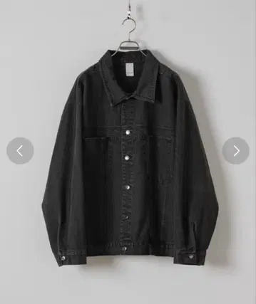 Casper John 13.5oz 휴지 데님 자켓 L 블랙 계열