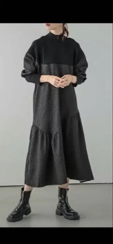 하이넥 마메이 원피스