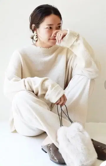 TODAYFUL 모헤어 루즈 니트