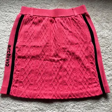 아르키비오 핑크 스커트 36
