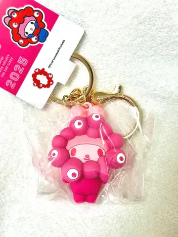 산리오 미야쿠미야쿠 변신 입체 키링 최애 컬러 마이멜로디