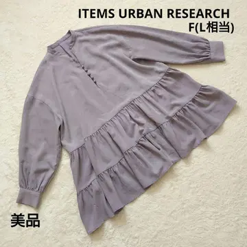 새상품급 URBANRESEARCH 스키퍼 티어드 튜닉 F(L 상당)