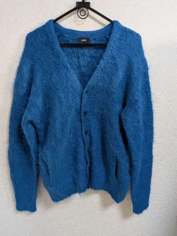 SHIPS/수리 알파카 V넥 가디건