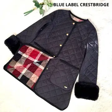 BLUE LABEL CRESTBRIDGE 퀼팅 리버서블 자켓