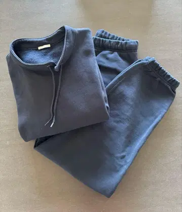 GU 맨투맨 셋업 size M 네이비