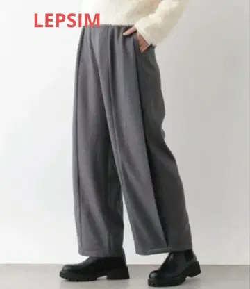 LEPSIM 사이드 팬츠 그레이 [ 미사용 새상품 ]