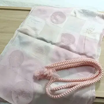 8 허리띠 오비 장식 천 세트 핑크