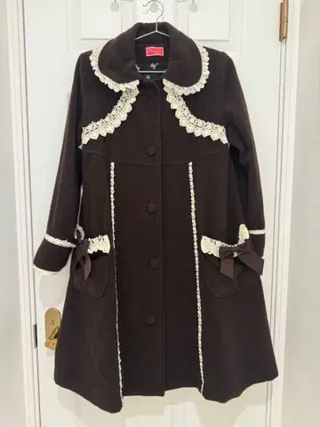 소공녀 코트 브라운 BABY