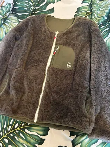 참스 남성용 M 자켓 CHUMS 엘모 플리스 리버서블 블루종