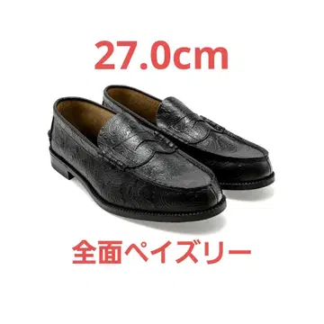 미사용 새상품 Kenford Fineshoes 페이즐리 로퍼