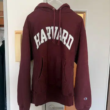 Champion Reverse Weave HARVARD 후드티 M