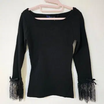 소매 레이스 니트