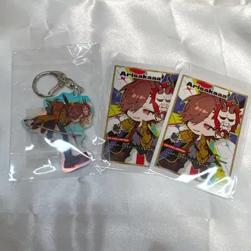 CR 페스티벌 2024 아크릴 키링 트레이딩 카드 아리사카
