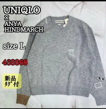 유니클로 안야 힌드마치 콜라보 스웨터 택 포함 새상품