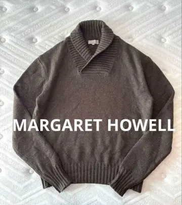 22aw 이탈리아제 MARGARET HOWELL 숄카라 니트 mhl