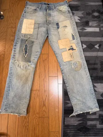 [컨디션 최상] 패치워크 데님스트