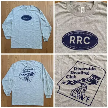 미사용 새상품 riverside reading club 롱티 그레이