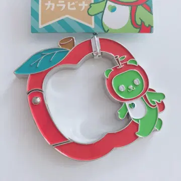 아루쿠마 나가노 한정판 사과 카라비너 사과 캐릭터 나가노현