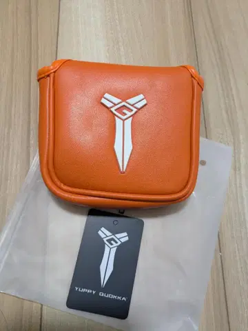 YUPPY QUOKKA 퍼터용 골프헤드커버 오렌지