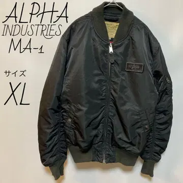ALPHA INDUSTRIES MA-1 사이즈 XL 플라이트 자켓