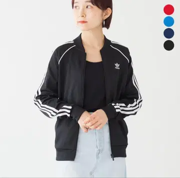 adidas 여성용 트랙 자켓 블랙