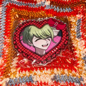단간론파 에비텐 하트 아크릴 배지 아마미 란타로