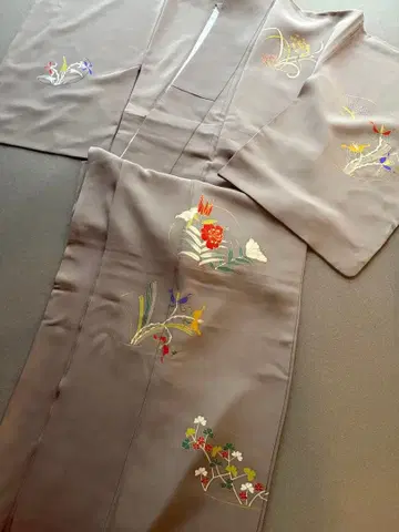 츠케사게 기모노 그레이지 화장 70