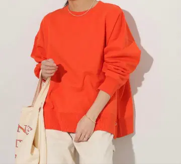 JOURNAL STANDARD relume 코튼 반지 도트 맨투맨