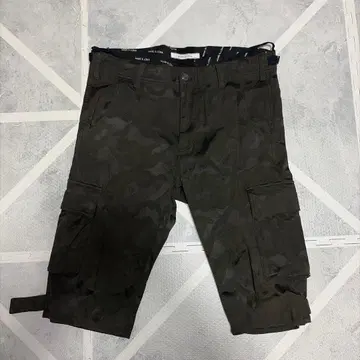 MARK & LONA 카모플라쥬 카고 숏팬츠
