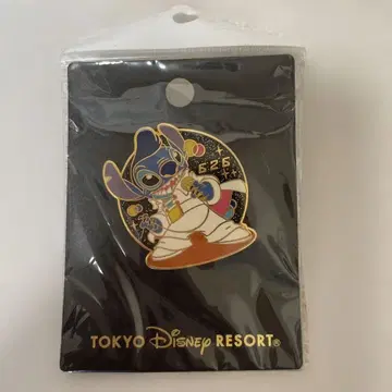 도쿄 디즈니랜드 엘비스 프레슬리풍 스티치 핀 배지 2005